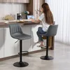 HOMCOM 2er Set Barhocker 91-111 cm Höhenverstellbarer Produktbild-Vorschau 8