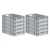 SuperSparSet 10x Eurobox NextGen Grip mit Scharnierdeckel Produktbild-Vorschau 5