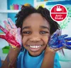 A young child with paint on their hands smiles at the camera. Anteprima dell’immagine prodotto