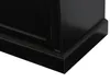 Amaretta 3-Türige Vitrine schwarz. Antik patiniert. Breite Produktbild-Vorschau 9