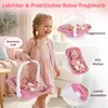 Babypuppe mit Trage – 30,5 cm – Rosa – Spielset für Produktbild-Vorschau 5