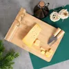 Vassoio per formaggi Excellent Houseware, bambù, 30x20x8,5 Anteprima dell’immagine prodotto 12