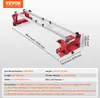 A red and silver woodworking tool with dimensions and specifications labeled. Anteprima dell’immagine prodotto