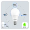 A diagram illustrating the features and benefits of an LED light bulb. Produktbild-Vorschau