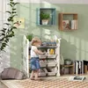 AIYAPLAY Kinderregal 4-Stufiges Spielzeugregal mit 9 Produktbild-Vorschau 2