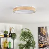 Ferrara dimmbare Deckenleuchte aus Holz/Metall/Kunststoff Produktbild-Vorschau 5