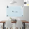 Melko Whiteboard Glastafel mit 3 Magneten Stift Memo Produktbild-Vorschau 2