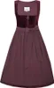 Dirndlschürze Kirchham 80cm Länge bordeaux M Produktbild-Vorschau 3