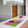 Glasschutzplatte für den Herd 90x52 Bunt Produktbild-Vorschau 4