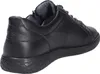 A black leather shoe shown from the side and back. Produktbild-Vorschau