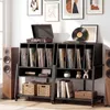 KOMFOTTEU Plattenspielerständer, Vinyl Schallplattentisch Produktbild-Vorschau 2