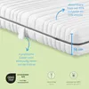 matelas ergonomique 7 zones en mousse froide, 80 x 200 cm, Voir les images du produit 11