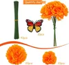 HOWAF 40 Künstliche Ringelblume Dia de Los Muertos Deko, Produktbild-Vorschau 4