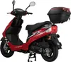 Motorroller CityLeader 50 ccm 45 kmh EURO 5 rot inkl. Produktbild-Vorschau 3