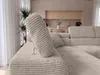 AX LIVING Konak Cord-Schlafsofa L in Beige 276 cm breit, Produktbild-Vorschau 6