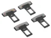 4 Teile/satz Autositz Sicherheitsgurt Stopper Schnallen Produktbild-Vorschau 6