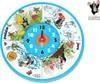 Horloge En Bois Taupe 20 Cm Voir les images du produit 1