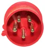 CEE Stecker 16A 5-polig 400V PCE ROT Produktbild-Vorschau 2