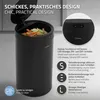ML-Design odpadkový koš se senzorem 30 l kulatý ocelový Náhled obrázku produktu 6