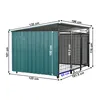 Kondela Voliéra pre psa Dogny Typ 5 191,5x125x100 cm - Náhľad obrázku produktu 10