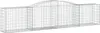 vidaXL Gabion s vysokým obloukem 400x50x80/100 cm Náhled obrázku produktu 1