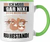 Trendation - Renter Tasse Geschenk Ich Muss Gar Nix Ich Bin Produktbild-Vorschau 1