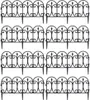 ProGarden Palisade Zierzaun Gartenzaun Beetzaun 60x30 cm 4 Produktbild-Vorschau 1