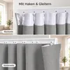 Rideau séparateur de pièce extra large avec crochets pour Voir les images du produit 9