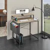 tectake® Schreibtisch Everett 80 x 55 x 90 cm Produktbild-Vorschau 6