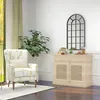 HOMCOM Nástenné zrkadlo, zrkadlo do šatne, 110 x 65 cm, Náhľad obrázku produktu 9
