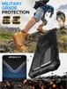 People hiking on a rocky terrain, with a phone case prominently displayed. Produktbild-Vorschau