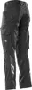 Pantaloni con tasche al ginocchio neri, taglia 82 C52 Anteprima dell’immagine prodotto 11