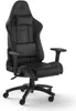 TC100 Relaxed Gaming-Stuhl, Kunstleder, Schwarz Produktbild-Vorschau 3
