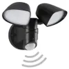LED Außenleuchte Außenlampe Bewegungsmelder 10W schwarz Produktbild-Vorschau 1