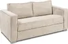 Express 3-Sitzer Schlafsofa in blauem Cord - Schlafbereich Produktbild-Vorschau 7