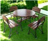 QLS 1 pièce pied de banc fonte noir 74x45 cm avec dossier Voir les images du produit 3