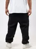 Jogginghose Herren Baggy Sweatpants Schwarz Jigga Wear Logo Produktbild-Vorschau 8