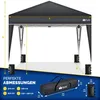 tillvex Pavillon 3x3m Anthracite étanche | Pop-Up Pliable Voir les images du produit 2