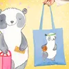 Mr. & Mrs. Panda Tote Bag Panda Basketball - Sky Blue - Produktbild-Vorschau 2