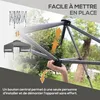 Outsunny Tonnelle pop-up jardin barnum Pliant 5 x 3 m, Voir les images du produit 7