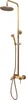 Duschsäule, Duschpaneele RETRO BRONZE Duscharmatur Produktbild-Vorschau 1