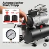 Airbrush kompresor Wiltec AF186 s nádrží na vzduch, 2 Náhled obrázku produktu 15