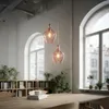 LA BURBUJA Pendelleuchte Ø22CM Mattes Nickel, Rosé Glas – Produktbild-Vorschau 5