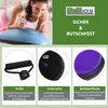 Balancetrainer Yoga Gymnastik Balance Half Ball lila Produktbild-Vorschau 5