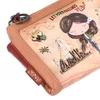 Anekke Geldbörse Peace & Love RFID Wallet Camel mehrfarbig Produktbild-Vorschau 12