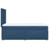 Boxspringbett mit Matratze Blau 80x200 cm Stoff Produktbild-Vorschau 7