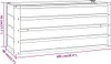 vidaXL Verhoogde plantenbak, roestkleurig, 100x40x45 cm, Productafbeelding-voorbeeld 7