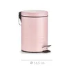 A pink pedal bin is shown against a white background. Produktbild-Vorschau