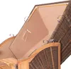 Strandkorb-Set - bene living - Schaalsee Teak - PE grau - Produktbild-Vorschau 24