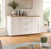 Sideboard "Mirano" in weiß Lärche und Eiche Artisan Produktbild-Vorschau 2